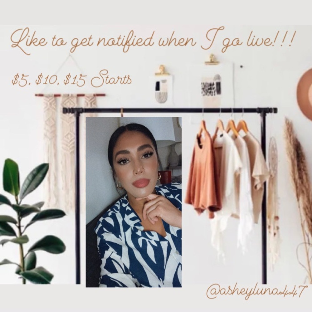 Like this listing to get notified when I go live!! Unlisted item’s !!!!🚨…